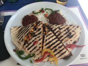 Quesadilla  at Mex Cantina Bona Fide in Dubrovnik