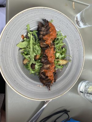 Mushroom oyster vesuvio  at Everly in Madison