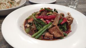 Stir Fried Tofu with Cashew Nut at Vietnam House Restaurant in Fortitude Valley