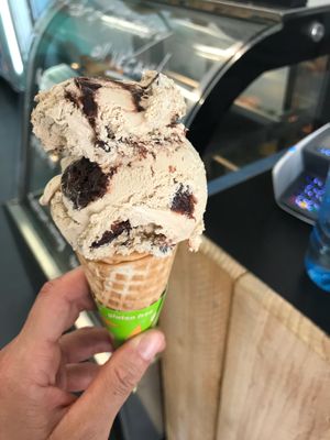 Ice cream at Vegan Aisle in Tweed Heads