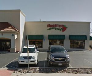 Street view  at Strawberry Fields Cafe in Midland