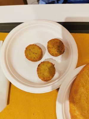 Falafe at Oasi Verde in Siena