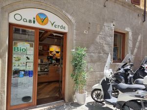 Front entrance at Oasi Verde in Siena