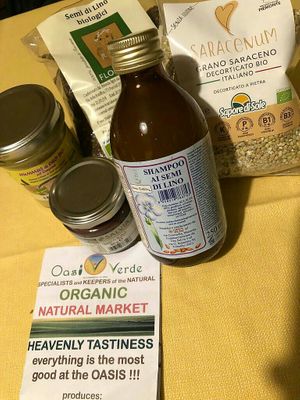 Shampoo with lots of Vitamin for my Hair🤗 at Oasi Verde in Siena