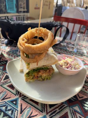 Falafel wrap   at Nook Eatery in Hue