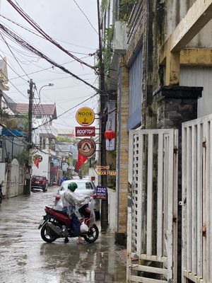 The sign to the nook  at Nook Eatery in Hue