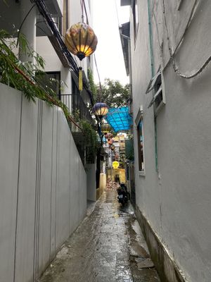 The pathway towards!   at Nook Eatery in Hue