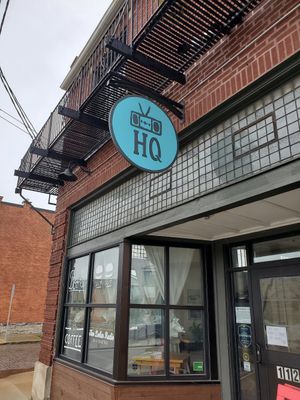 Logo at Two Dollar Radio Headquarters in Columbus