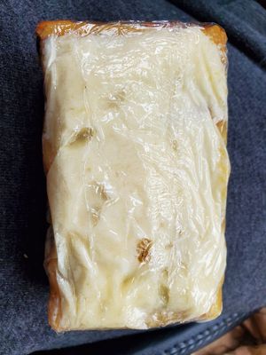 Chocolate Chip Cookie Bar w/ Frosting at Two Dollar Radio Headquarters in Columbus