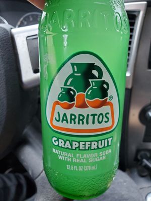 Jarritos Grapefruit Soda at Two Dollar Radio Headquarters in Columbus