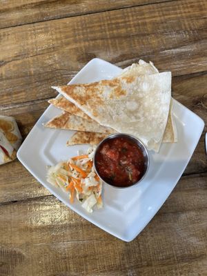 Cheese Quesadilla   at Two Dollar Radio Headquarters in Columbus