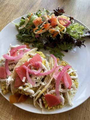 Tacos  at Two Dollar Radio Headquarters in Columbus