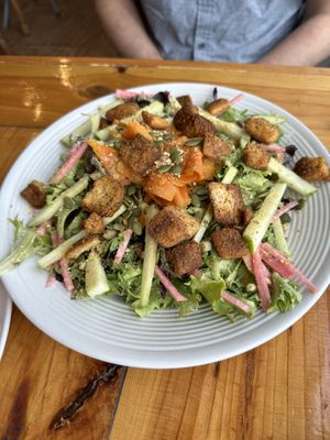 Salad  at Two Dollar Radio Headquarters in Columbus