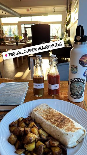   at Two Dollar Radio Headquarters in Columbus