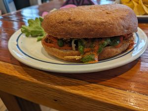 Tofu alla vodka at Two Dollar Radio Headquarters in Columbus