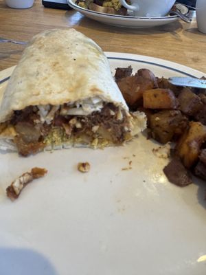 Burrito   at Two Dollar Radio Headquarters in Columbus