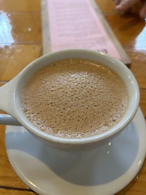 Apple chai  at Two Dollar Radio Headquarters in Columbus