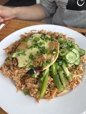 Kimchi kimbibap  at Two Dollar Radio Headquarters in Columbus