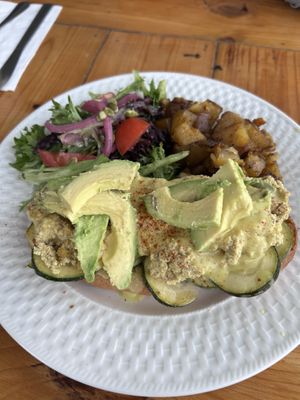 Eggs Benedict   at Two Dollar Radio Headquarters in Columbus