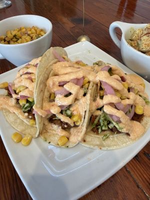 Birria tacos  at Two Dollar Radio Headquarters in Columbus