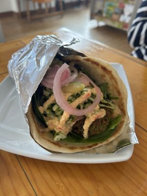 Falafel   at Two Dollar Radio Headquarters in Columbus