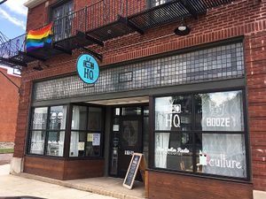 Exterior of HQ, on Parsons Avenue at Two Dollar Radio Headquarters in Columbus