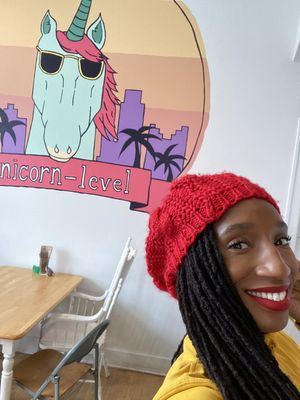 Magical people love magical places!  at Two Dollar Radio Headquarters in Columbus