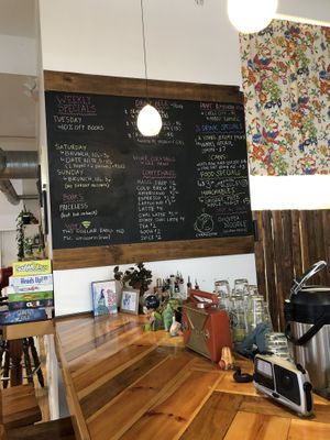 Bar at Two Dollar Radio Headquarters in Columbus