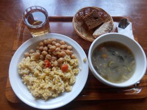 simple and delicious at Club Centro Macrobiotico in Milan