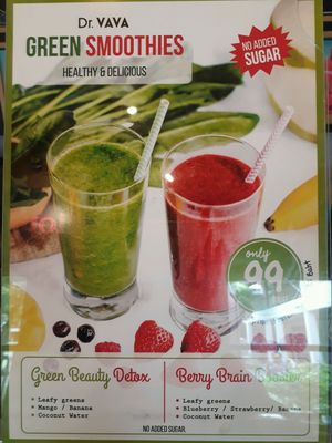 Smoothies at VAVA Frozen Yogurt - Thae Pae Gate in Chiang Mai