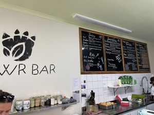 All vegan  at RAWR Bar in Apollo Bay
