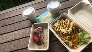 The best vegan food in town!!  at RAWR Bar in Apollo Bay