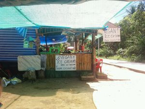 Exterior of shop at Kohco Man in Koh Phayam