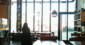 quiet moment at Lomi in Paris