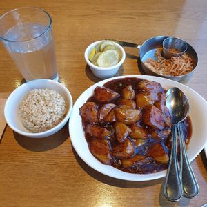 스터 프라이드 에그플란트 at P.F. Chang's in Seoul