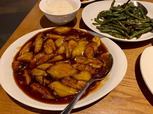 Eggplant! at P.F. Chang's in Seoul