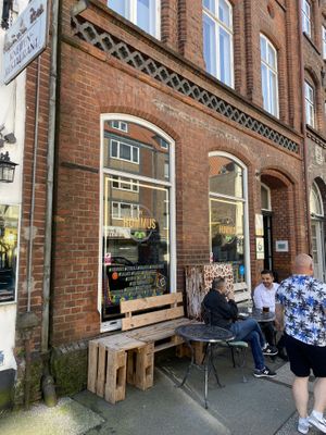 Outside   at My Hummus in Luebeck