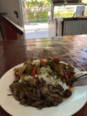 Super delicious food definitely come here if you’re in Bangkok ￼ at Nop Nan in Bangkok