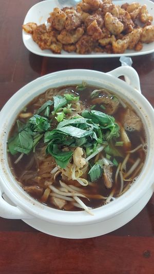 Guaytiaow namtok at Nop Nan in Bangkok