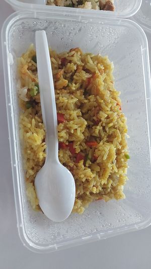 Yellow curry rice at Nop Nan in Bangkok