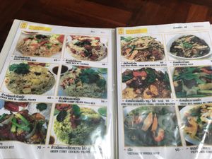 rice & noodles at Nop Nan in Bangkok