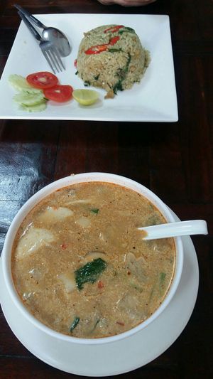 Tom ka at Nop Nan in Bangkok