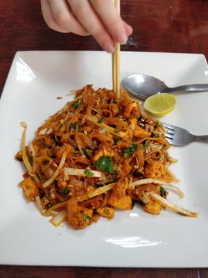 Pad Thai at Nop Nan in Bangkok