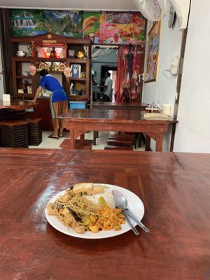 Interior at Nop Nan in Bangkok