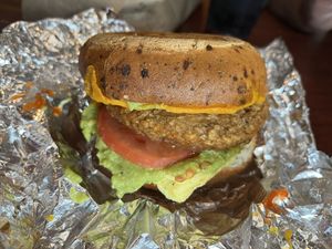 The vegan Saco  at The Met Coffee House and Art Gallery in North Conway