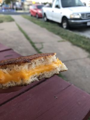 Vegan grilled cheese sandwich   at The Soup Peddler - Castle Hill in Austin