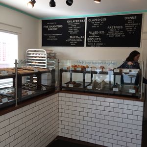 where you order the donuts at Five Daughters Bakery - Caruthers Ave in Nashville