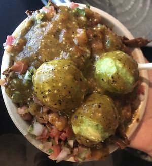 Carnitas burrito bowl  at Cena Vegan - Ghost Kitchen in Los Angeles