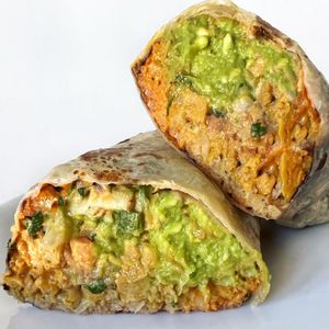 The Big Vegan Pollo Burrito  #Veganuary at Cena Vegan - Ghost Kitchen in Los Angeles