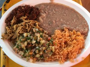 Amazing plate  at Cena Vegan - Ghost Kitchen in Los Angeles